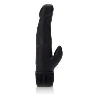 Velvet Pleasure 5-Inch Clit Stimulator - Model VPS-500 - Female G-Spot and Clitoral Stimulation - Black