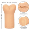 California Exotic Novelties Cheap Thrills French Maid Tight Ass Stroker - Model FT-001 - Male Masturbation Toy for Intense Anal Pleasure - Ivory/Beige