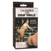 California Exotic Novelties Cheap Thrills The Mechanic Tight Ass Stroker - Model CTM-001 - Male Masturbation Toy for Intense Anal Pleasure - Brown - Adult Naughty Store