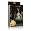 Cal Exotics Stroke It Mouth Ivory Beige Stroker for Men - Oral Pleasure Male Masturbator - Adult Naughty Store