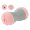 California Exotic Novelties Travel Gripper Dual Density Pussy & Ass Masturbator - Model TG-2001 - Unisex - Intense Stimulation - Flesh - Adult Naughty Store