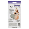 California Exotic Novelties Ribbed Gripper Tight Pussy Ivory Beige Stroker - Model XR-2021 - Male Masturbation Toy for Intense Pleasure - Realistic Dual Density Pure Skin Material - Waterproo - Adult Naughty Store