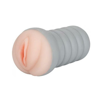 California Exotic Novelties Ribbed Gripper Tight Pussy Ivory Beige Stroker - Model XR-2021 - Male Masturbation Toy for Intense Pleasure - Realistic Dual Density Pure Skin Material - Waterproo - Adult Naughty Store