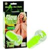 Sweet Pleasure Glow Stroker - Sensational TPR Masturbator for Him - Model 4.5x2 - Glow-in-the-Dark - Sweet Pussy - Adult Naughty Store