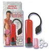 Nick Manning's MasturStroke Kit - Deluxe Male Masturbation Pump with 3 Silicone Erection Rings, Jelly Senso Pussy Sleeve, and Sample Lube - Enhances Size and Pleasure - Model MSK-500 - For Men - Intense Stimulation - Sleek Black