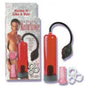 Nick Manning's MasturStroke Kit - Deluxe Male Masturbation Pump with 3 Silicone Erection Rings, Jelly Senso Pussy Sleeve, and Sample Lube - Enhances Size and Pleasure - Model MSK-500 - For Me - Adult Naughty Store