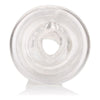 Cal Exotics Optimum Stroker Pump Sleeve Pussy Clear - Ultimate Pleasure for Men: Introducing the Optimum Series Stroker Pump Sleeve - Adult Naughty Store