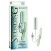 Sterling Collection Slim Silver Bullet Vibrating Sex Toy - Model SB-2 - Unisex Pleasure - Silver - Adult Naughty Store