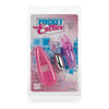 Pocket Exotics Snow Bunny Bullet Pink Vibrator - Intense Pleasure for Women's Clitoral Stimulation - Adult Naughty Store