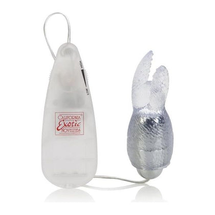Pocket Exotics Snow Bunny Bullet Clear Vibrator - Intense Pleasure for Her, Clear