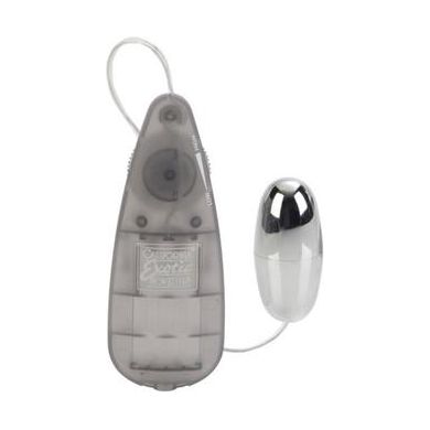 California Exotic Novelties Slim Teardrop Bullet Vibrator - Model STB-2000 - Unisex - Clitoral Stimulation - Smoke
