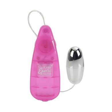 California Exotic Novelties Slim Teardrop Bullet Vibrator - Model STB-001 - Unisex - Clitoral Stimulation - Pink