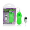 Introducing the Ballistic Bullet Green - Powerful Vibrating Bullet for Intense Pleasure - Adult Naughty Store