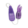 Introducing the SensaPleasure High Intensity Snow Bunny Purple Vibrator - Model SNOW-007: A Powerful Dual-Action Stimulator for Unforgettable Pleasure - Adult Naughty Store