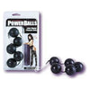 Anna Malle's Power Balls Latex Dipped Weighted Pleasure Balls 1.25 Inch - Black - Adult Naughty Store