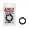 Caesar Black Silicone Cock Ring - Model #1.25/3cm - Enhance Comfort and Stamina for Men - Intensify Pleasure in the Bedroom - Adult Naughty Store