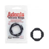 Hercules Silicone Ring - Model HRCL-BLK - Male Erection Enhancer for Stamina and Comfort - Black - Adult Naughty Store