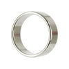 Aluminum Alloy Metallic Ring XL - Smooth and Seamless Enhancement Ring for Intimate Pleasure - Silver - Adult Naughty Store