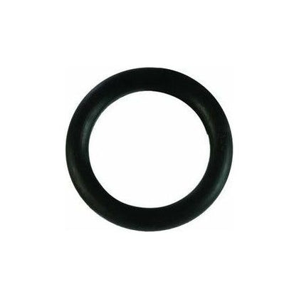 Introducing the Classic PleasureX Small Rubber Cock Ring - Model RCR-01B: Enhance Your Intimate Moments with Confidence and Comfort - Adult Naughty Store