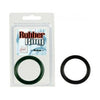 Adam's Pleasure Enhancer - Medium Rubber Cock Ring (Model CR-500) - Black - Adult Naughty Store