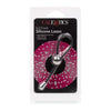 Cal Exotics E-Z Cinch Silicone Lasso Cock Ring - Model EC-2001 - Male Pleasure Enhancer - Black - Adult Naughty Store