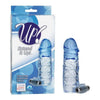 Extend It Up Blue Vibrating Extension Sleeve - Model X2 | Male Pleasure Enhancer - Adult Naughty Store