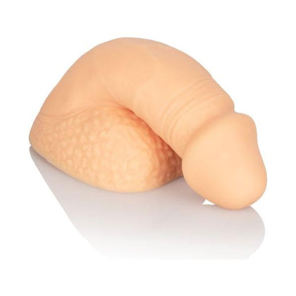 Packer Gear 4-Inch Beige Silicone Packing Penis - Model PG-4B - Unisex Strap-On Dildo for Intimate Pleasure - Adult Naughty Store