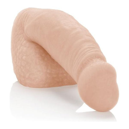 Packer Gear 5-Inch Beige Packing Penis - Realistic Model for Secure Fit in Harness - Soft and Comfortable Male Pleasure Toy - Adult Naughty Store