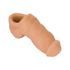 Packer Gear Ultra Soft Silicone STP Packer - 5in Tan - FTM Stand to Pee Prosthetic - Adult Naughty Store