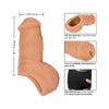 Packer Gear Ultra Soft Silicone STP Packer - 5in Tan - FTM Stand to Pee Prosthetic - Adult Naughty Store