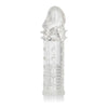 Apollo Extender Clear Penis Extension - Model X2 - Male - Enhances Length and Girth - Pleasure Enhancer - Transparent - Adult Naughty Store