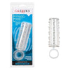 California Exotic Novelties Sensation Enhancer Sensual Pleasure Beads Clear - Model SE-001 - Unisex - Girth-Boosting Anal and Vaginal Stimulation - Transparent - Adult Naughty Store