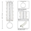 California Exotic Novelties Sensation Enhancer Sensual Pleasure Beads Clear - Model SE-001 - Unisex - Girth-Boosting Anal and Vaginal Stimulation - Transparent - Adult Naughty Store