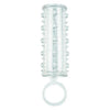 California Exotic Novelties Sensation Enhancer Sensual Pleasure Beads Clear - Model SE-001 - Unisex - Girth-Boosting Anal and Vaginal Stimulation - Transparent - Adult Naughty Store