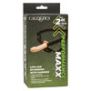 California Exotic Novelties Performance Maxx Life-Like Extension with Harness - Ivory Light Skin Tone - Male Penis Extension for Enhanced Pleasure Experience - Model SE-1633-30-3 - Adult Naughty Store