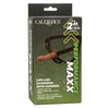 Performance Maxx Life-like Extension with Harness - Brown: The Ultimate Pleasure Enhancer for Couples - Model SE-1633-35-3 - Male Penis Extension for Intensified Intimacy - Adult Naughty Store