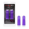 Cal Exotics Intimate Play Finger Tingler Purple Set of 2 - Sensational Pleasure for Him and Her - Adult Naughty Store