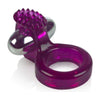 California Exotic Novelties Ring of Passion Purple Vibrating Cock Ring - Model ROP-001 - Couples Erection Enhancer and Clitoral Stimulator - Adult Naughty Store