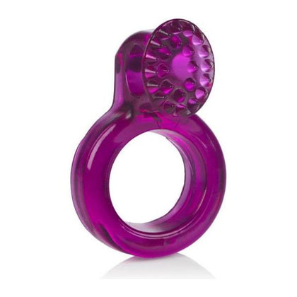 California Exotic Novelties Ring of Passion Purple Vibrating Cock Ring - Model ROP-001 - Couples Erection Enhancer and Clitoral Stimulator - Adult Naughty Store