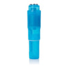 Shane's World Pocket Party Blue Rocket Massager with Bunny Sleeve - Model SW-PPB01 - Unisex - Dual Pleasure - Blue - Adult Naughty Store