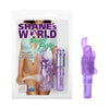 Shane's World Pocket Party Purple Rocket Massager - Model PW-PPR1 - Compact Clitoral Stimulator for Women - Waterproof Pleasure Toy in Vibrant Purple