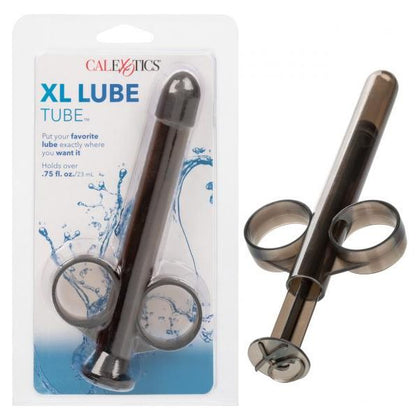 California Exotic Novelties XL Lube Tube Smoke - Syringe Style Applicator for Precise Lubricant Application - Model SE-2380-55-2 - Unisex Anal Pleasure - Sleek ABS Plastic Design - Smoke Colo - Adult Naughty Store