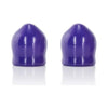 California Exotic Novelties Mini Nipple Suckers Purple - Heightened Sensitivity Intimate Couples Play Sex Toy - Model NS-001 - For Women - Nipple Stimulation - Soft and Pliable - Super Suction - Phthalate-Free - Non-Toxic PVC - Made in the USA