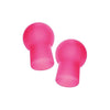 Pink Silicone Advanced Nipple Play Suckers - Model NP-2.25P - Unisex Nipple Pleasure Toy - Adult Naughty Store