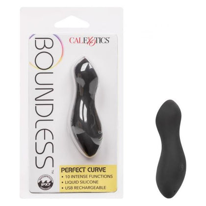 Boundless Perfect Curve Black Massager SE-2698-05-2 for Women - Intense Pleasure for Targeted Stimulation