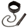 Boundless Collar & Leash Set - Premium BDSM Accessory for Intense Pleasure - Model BC-100 - Unisex - Neck Restraint for Sensual Adventures - Black - Adult Naughty Store