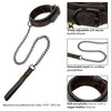 Boundless Collar & Leash Set - Premium BDSM Accessory for Intense Pleasure - Model BC-100 - Unisex - Neck Restraint for Sensual Adventures - Black - Adult Naughty Store