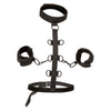 California Exotic Novelties Boundless Collar Restraint - Sensational BDSM Neck and Wrist Restraint Set for Couples - Model SE-2702-81-3 - Unisex - Ultimate Pleasure and Control - Black - Adult Naughty Store