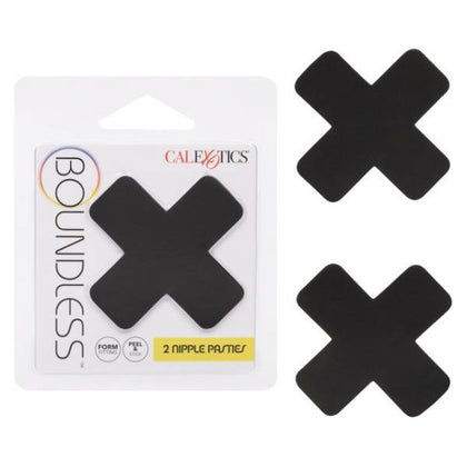 California Exotic Novelties Boundless 2 Nipple Pasties - Seductive X-Shaped Crosses for Women, Perfect for Nipple Play - Size: 3 inches
