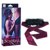 California Exotic Novelties Scandal Eye Mask Black-Red: Sensual Blindfold for Enhanced Pleasure